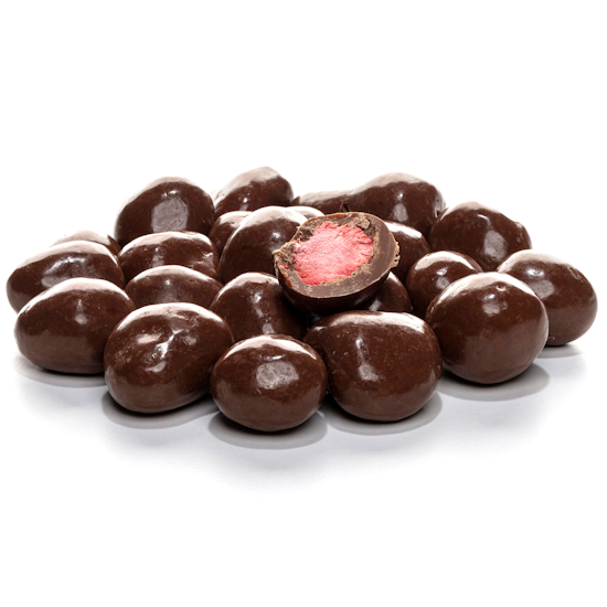 Erdbeeren in Zartbitterschokolade 250g